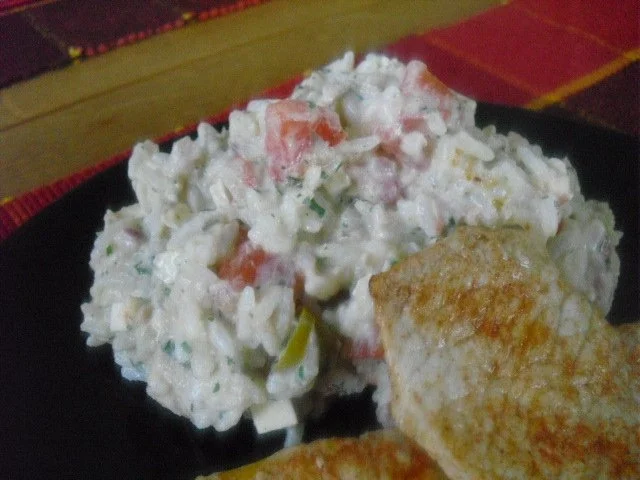 Rezept: Reissalat mit Feta und Thunfisch Reissalat mit Feta und Thunfisch - Rezept