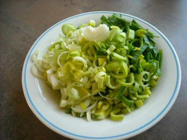 Lauch-Creme-Suppe mit Wildkräuter - Rezept - Bild Nr. 3