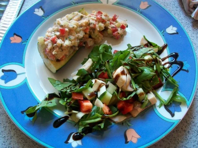 Forellentatar auf Zucchini - Rezept