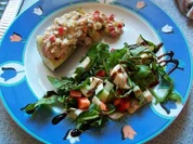 Forellentatar auf Zucchini - Rezept