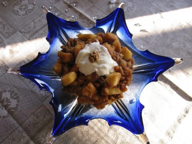 Rezept: Dessert: Apfelragout Bild Nr. 3 Dessert: Apfelragout - Rezept - Bild Nr. 3