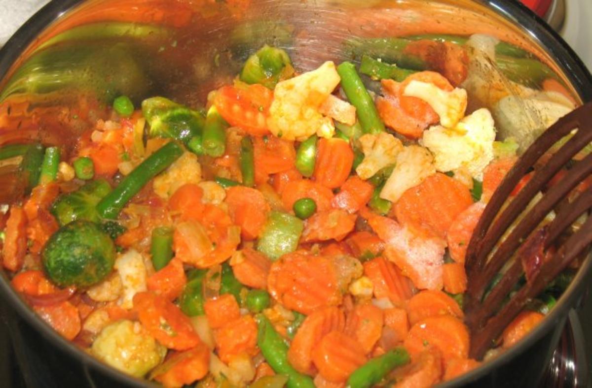 Basic - Pikante Gemüse-Chili-Suppen-Saucen-Basis - Rezept - Bild Nr. 6
