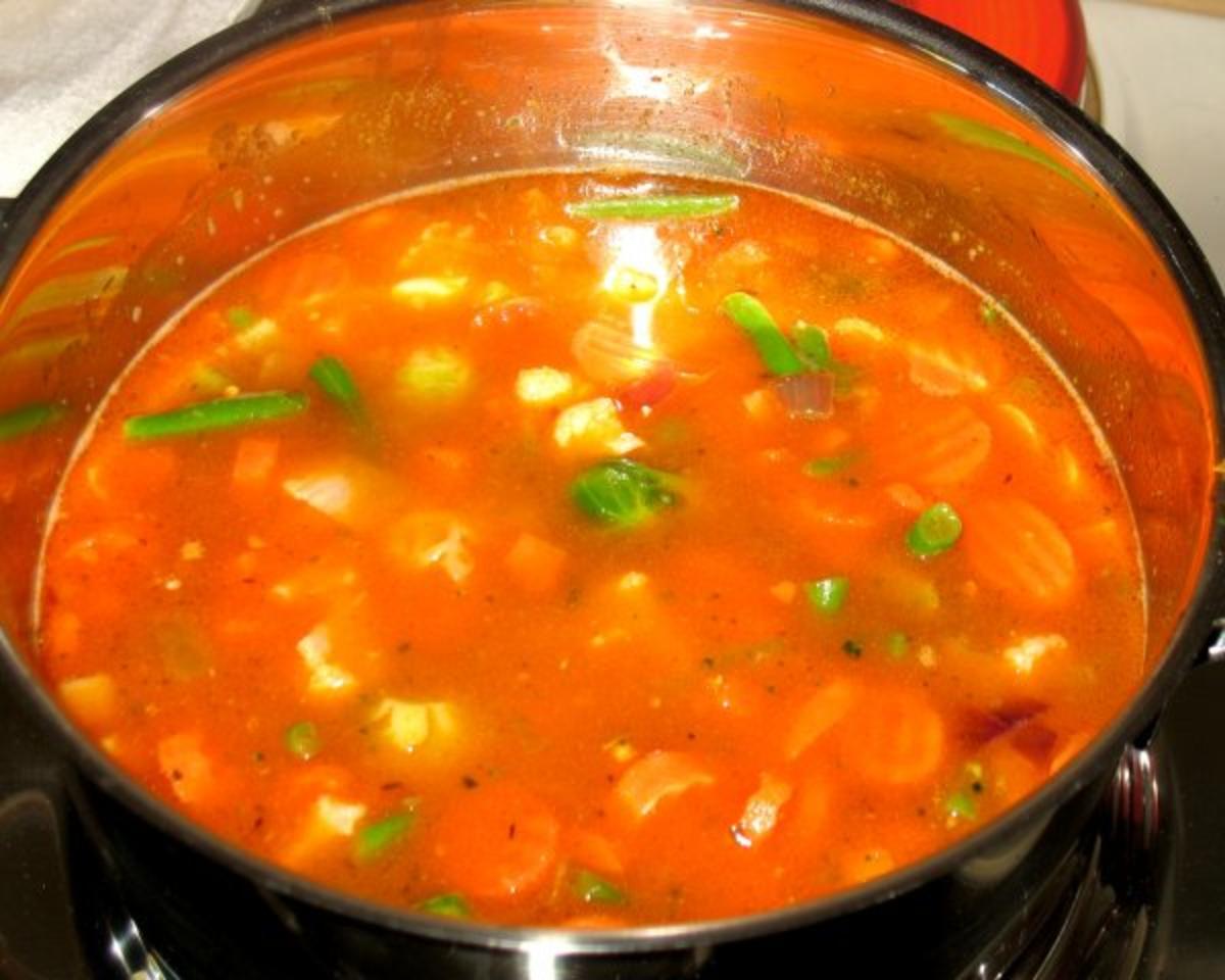 Basic - Pikante Gemüse-Chili-Suppen-Saucen-Basis - Rezept - Bild Nr. 7