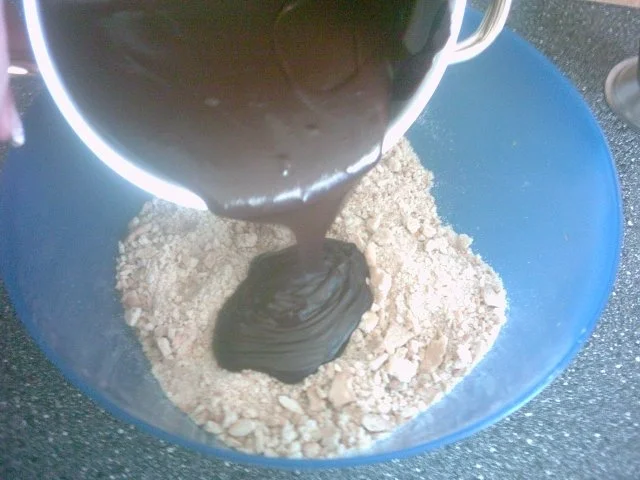 Rezept: Schokorolle ohne Backen Bild Nr. 6 Schokorolle ohne Backen - Rezept - Bild Nr. 6