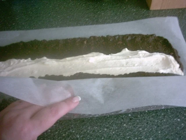 Rezept: Schokorolle ohne Backen Bild Nr. 11 Schokorolle ohne Backen - Rezept - Bild Nr. 11