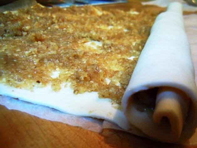 Walnuss-Marzipan-Schnecken - Rezept - Bild Nr. 5