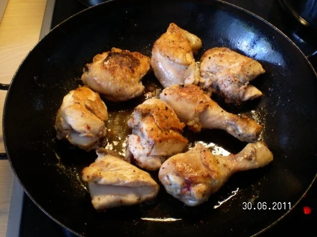 Rezept: Paella mit Hähnchen und Meeresfrüchte Bild Nr. 4 Paella mit Hähnchen und Meeresfrüchte - Rezept - Bild Nr. 4