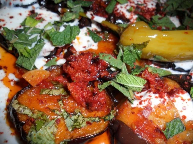 Rezept: Gebratene Auberginen (Afghanische Art) Gebratene Auberginen (Afghanische Art) - Rezept