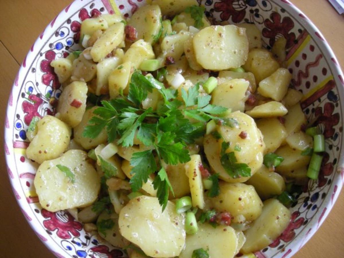 Kartoffelsalat " warm " - Rezept