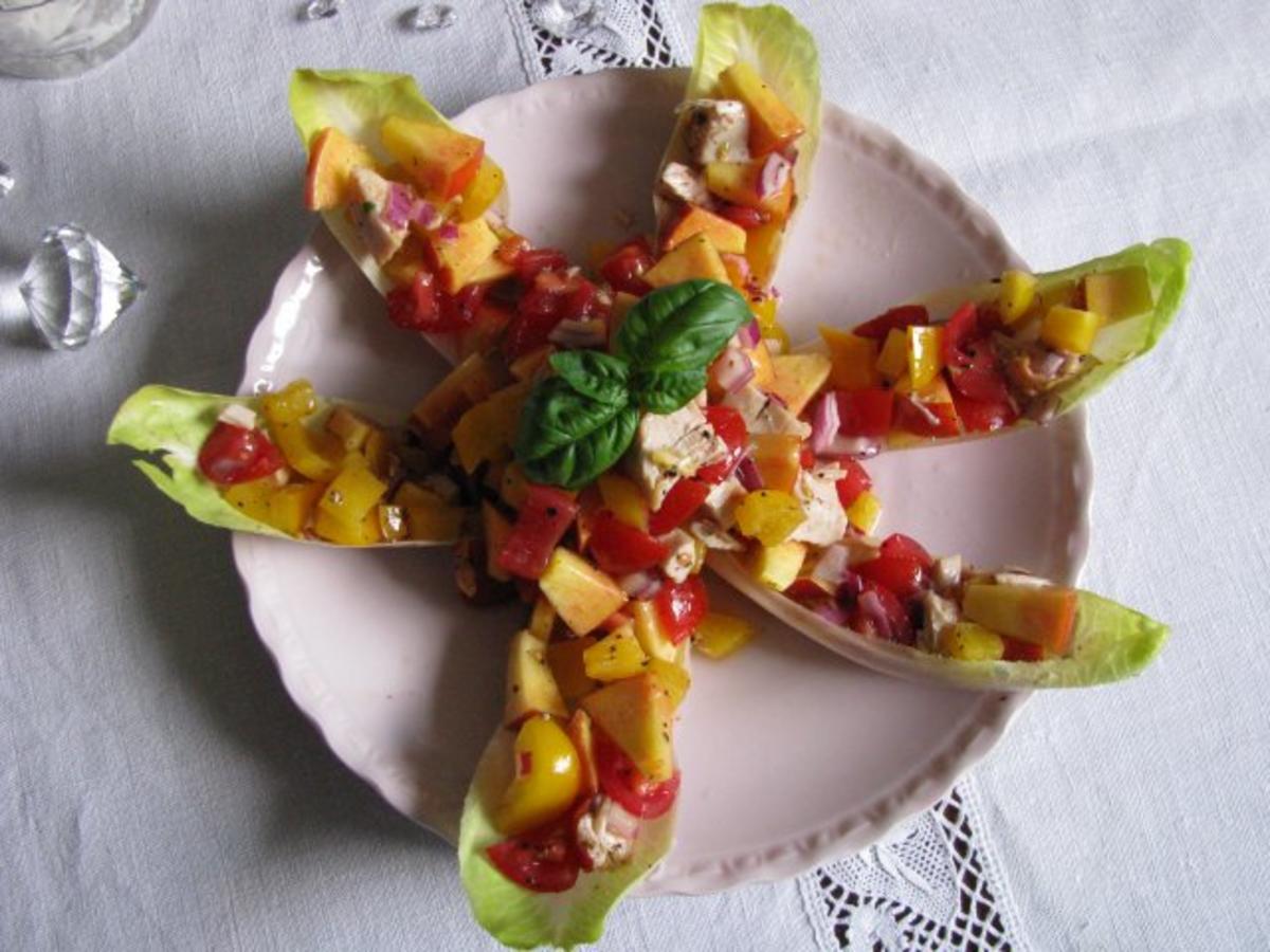 Salate: Sommersalat mit Hähnchenbrust - Rezept