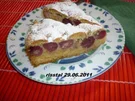 Rezept: Kirschkuchen mit Guß Kirschkuchen mit Guß - Rezept