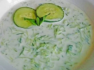 Kalte Gurkensuppe - Rezept