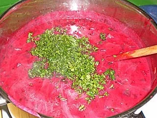 Rezept: Barszcz(Rote Bete )Suppe Bild Nr. 2 Barszcz(Rote Bete )Suppe - Rezept - Bild Nr. 2