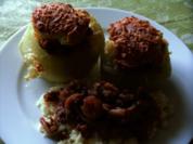 GEFÜLLTE  KOHLRABI - Rezept