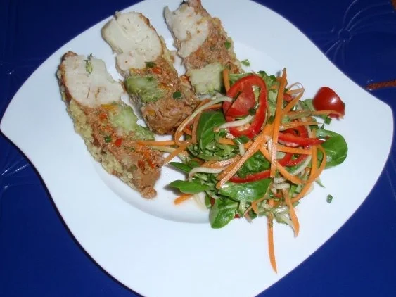 Hack-Gemüse-Auflauf mit buntem Salat - Rezept - Bild Nr. 22