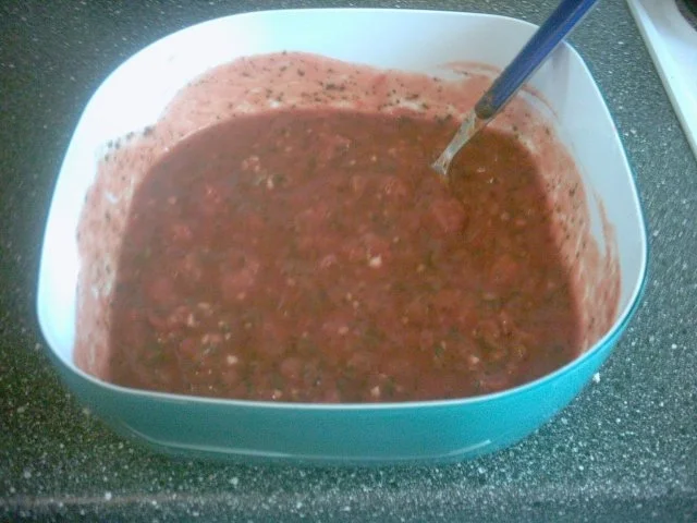 Rezept: Vegetarischer Toasbrot Auflauf Bild Nr. 3 Vegetarischer Toasbrot Auflauf - Rezept - Bild Nr. 3