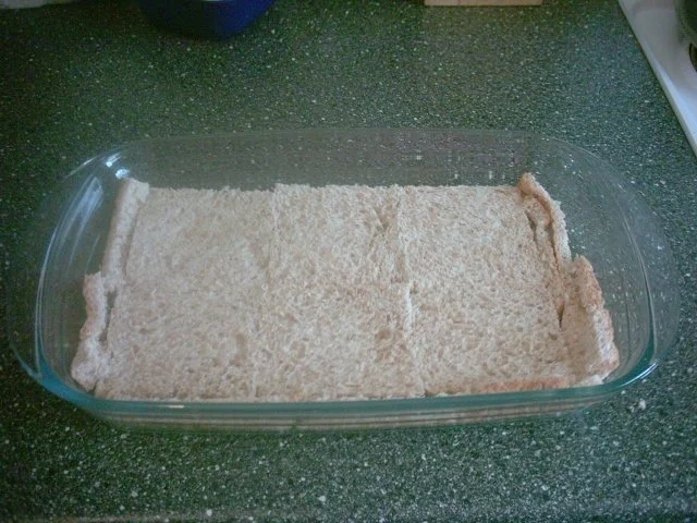 Rezept: Vegetarischer Toasbrot Auflauf Bild Nr. 7 Vegetarischer Toasbrot Auflauf - Rezept - Bild Nr. 7