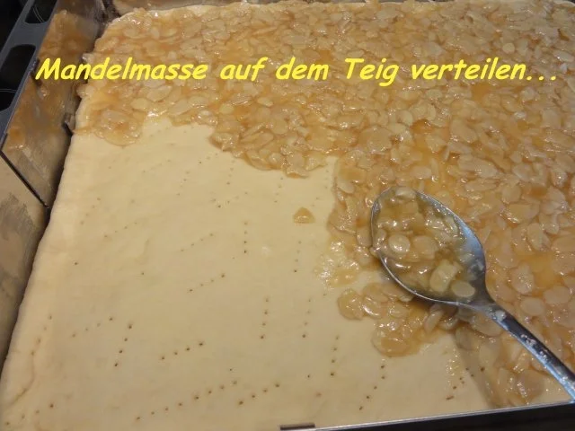 Hefe:    MANDEL - BUTTERKUCHEN - Rezept - Bild Nr. 6