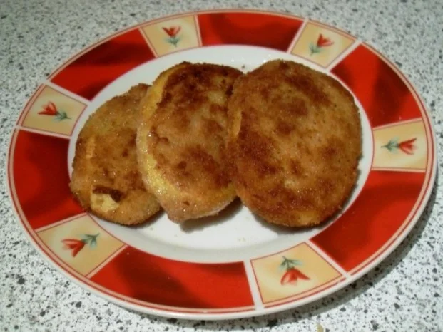 panierte / gebackene Kartoffeln - Rezept