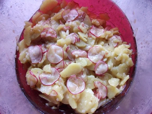 Rezept: Kartoffelsalat 2. mit Radieschen Dieter´s Art Kartoffelsalat 2. mit Radieschen Dieter´s Art - Rezept