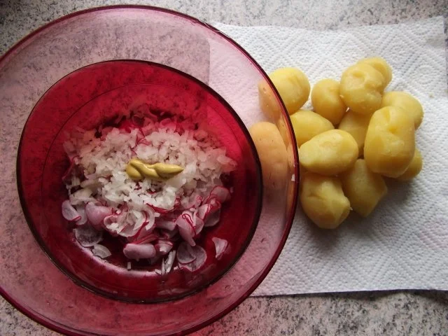Rezept: Kartoffelsalat 2. mit Radieschen Dieter´s Art Bild Nr. 6 Kartoffelsalat 2. mit Radieschen Dieter´s Art - Rezept - Bild Nr. 6