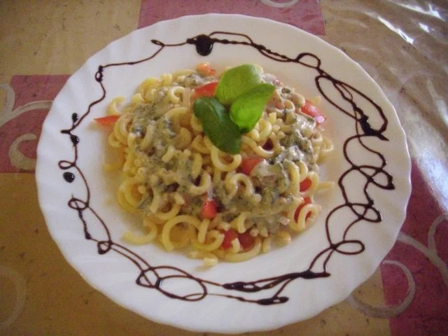 Rezept: Leichter Nudelsalat Bild Nr. 8 Leichter Nudelsalat - Rezept - Bild Nr. 8