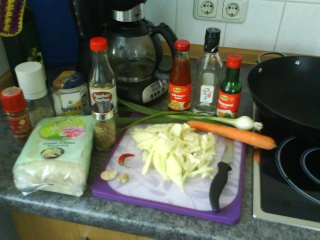 Teriyakithunfisch mit süß saurer Glasnudel-Gemüsepfanne aus dem Wok - Rezept - Bild Nr. 5