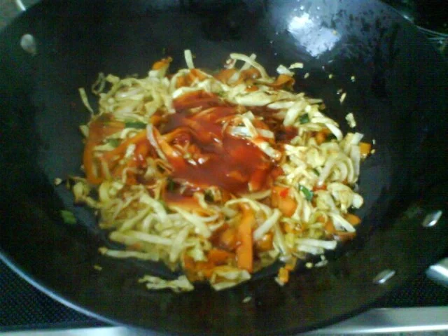 Teriyakithunfisch mit süß saurer Glasnudel-Gemüsepfanne aus dem Wok - Rezept - Bild Nr. 21