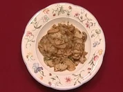 Porcini e Pesce (Steinpilze und Pfirsiche – Walter Freiwald) - Rezept