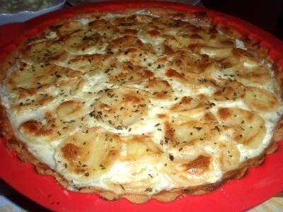 Rezept: Beilage: Rosmarin - Kartoffelkuchen Bild Nr. 4 Beilage: Rosmarin - Kartoffelkuchen - Rezept - Bild Nr. 4