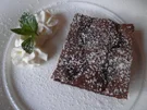 Brownie's mit Kirschen und Minze - Rezept