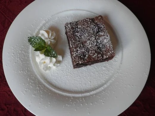 Rezept: Brownie's mit Kirschen und Minze Bild Nr. 2 Brownie's mit Kirschen und Minze - Rezept - Bild Nr. 2