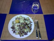 Fleisch: Kartoffel-Fleischkäsepfanne - Rezept