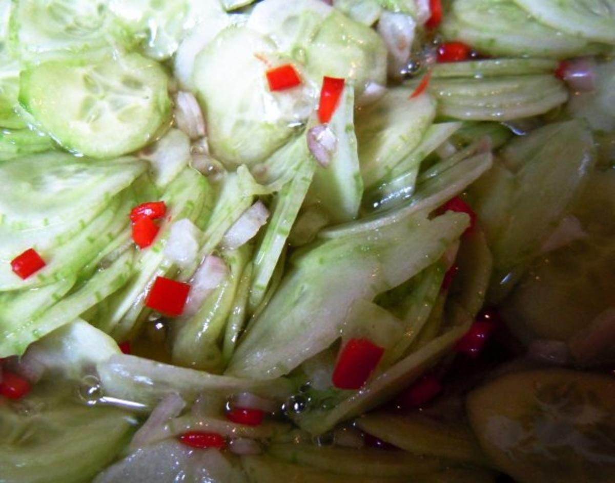 Bilder für Asiatischer Gurkensalat - Rezept