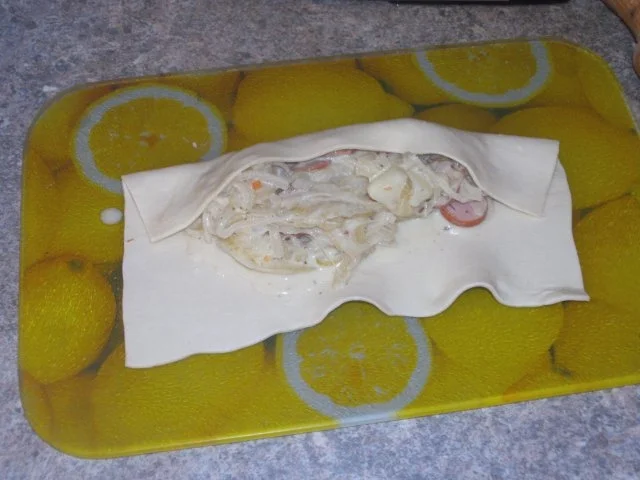 Rezept: Hauptspeise: Zwiebelkuchen Bild Nr. 3 Hauptspeise: Zwiebelkuchen - Rezept - Bild Nr. 3