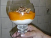 Aprikosen auf Vanillequark - Rezept