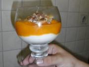 Aprikosen auf Vanillequark - Rezept