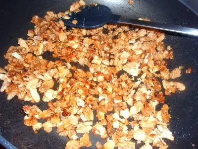 Desser: Grießflammeri mit Mandelkrokant - Rezept - Bild Nr. 4