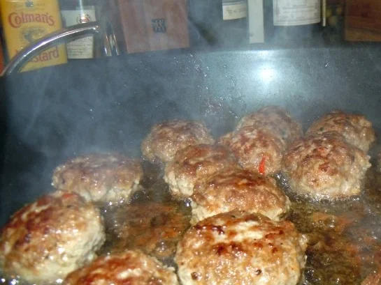 Lammhackbällchen-Gemüse-Ebly-Pfanne - Rezept - Bild Nr. 3