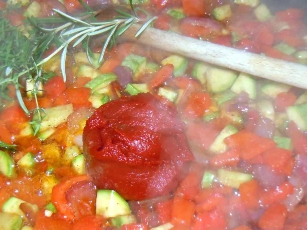 Lammhackbällchen-Gemüse-Ebly-Pfanne - Rezept - Bild Nr. 6