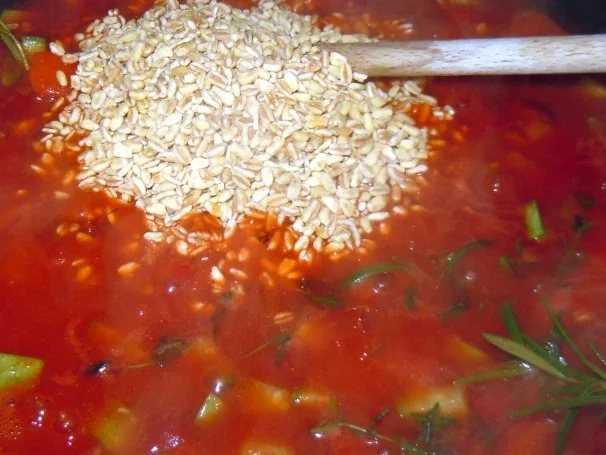 Lammhackbällchen-Gemüse-Ebly-Pfanne - Rezept - Bild Nr. 7