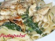 Gorgonzola-Hähnchen-Pasta - Rezept