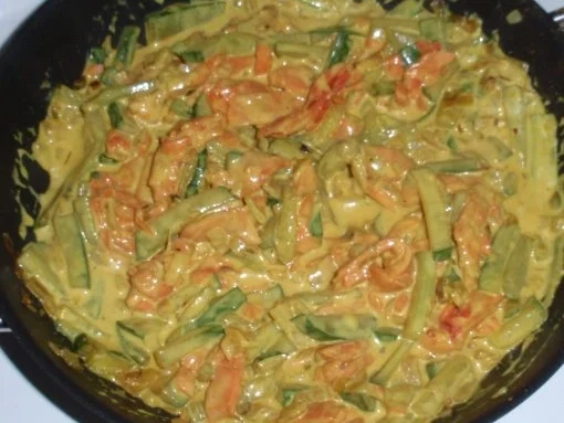 Wildlachs-Gurken-Zwiebel-Soße mit Couscous - Rezept - Bild Nr. 10