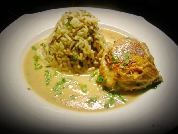 Geflügel: Madagassisches Hühnchen in Kokos Vanille Sauce - Rezept