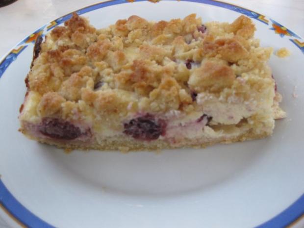 kirsch streuselkuchen rezept