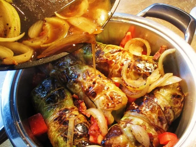 Wild - Krautrouladen ... - Rezept - Bild Nr. 6