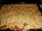 Apfelkuchen mit Schmandteigboden - Rezept