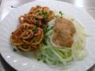 Kohlrabi - Spaghetti an Kartoffelnestern - - Rezept