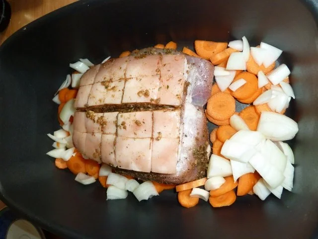 Rezept: Krustenbraten mit Biersosse Bild Nr. 2 Krustenbraten mit Biersosse - Rezept - Bild Nr. 2