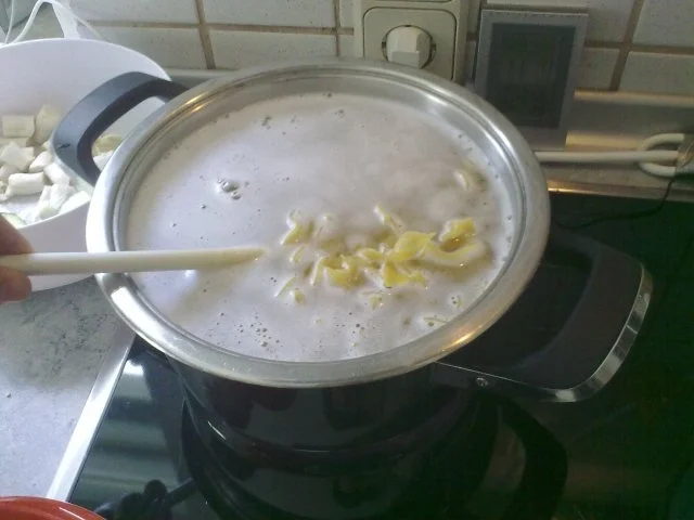 Rezept: Nudelgratin mit Zucchini und Champignons Bild Nr. 2 Nudelgratin mit Zucchini und Champignons - Rezept - Bild Nr. 2